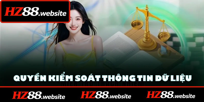 Quyền kiểm soát thông tin dữ liệu